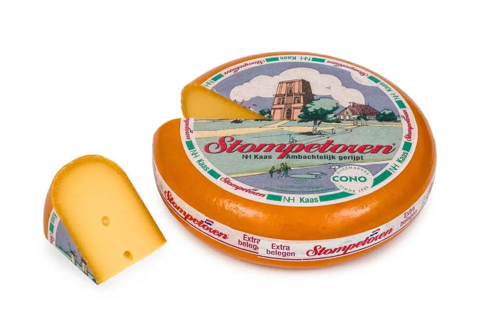 Stompetoren extra belegen kaas